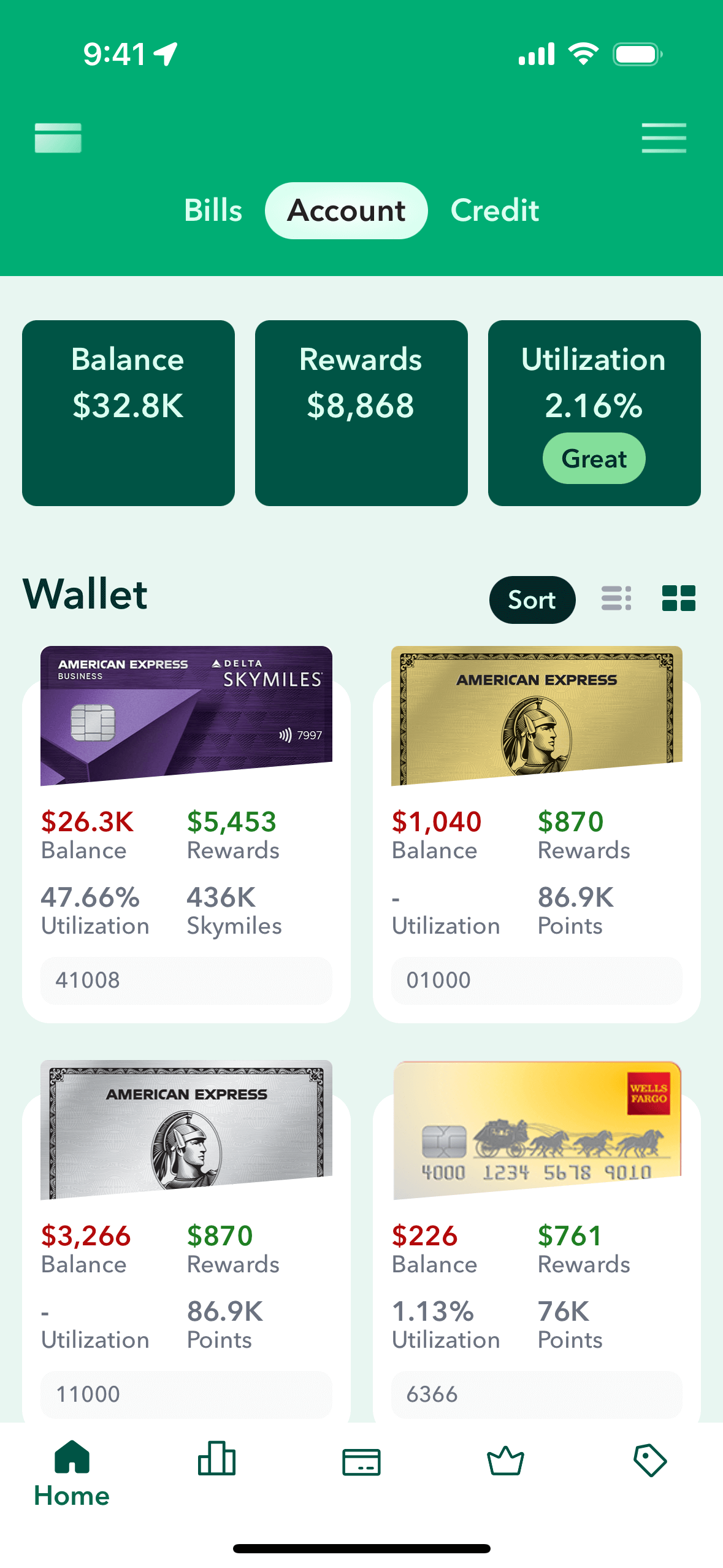 Wallet Phone Screen Placeholder