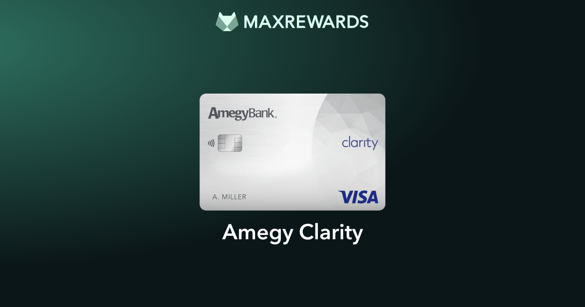 Amegy Clarity Review: Benefits | MaxRewards