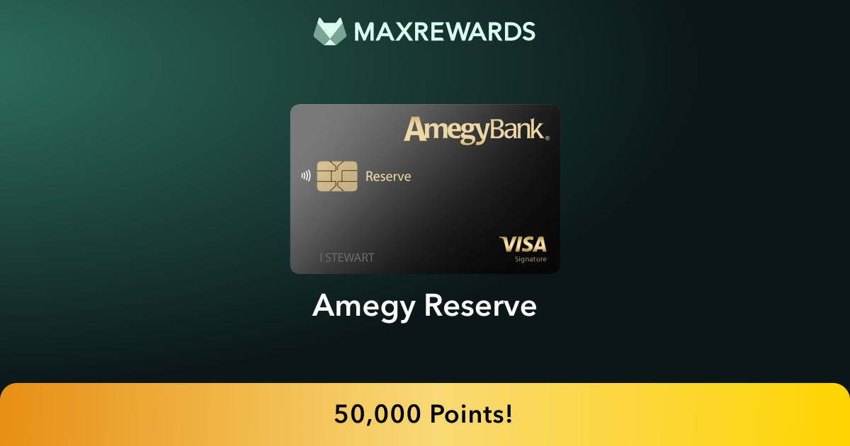 Amegy Reserve Review: Rewards, Benefits & Fees | MaxRewards