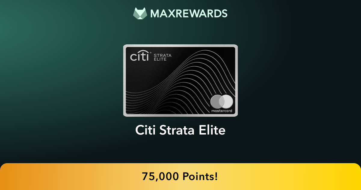 Citi Strata Elite℠ Review: Benefits | MaxRewards