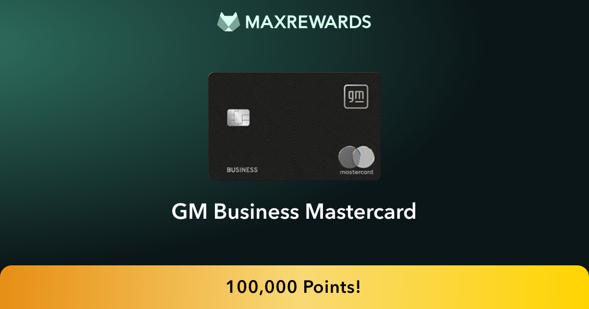 GM Business™ Mastercard® Review: Benefits | MaxRewards