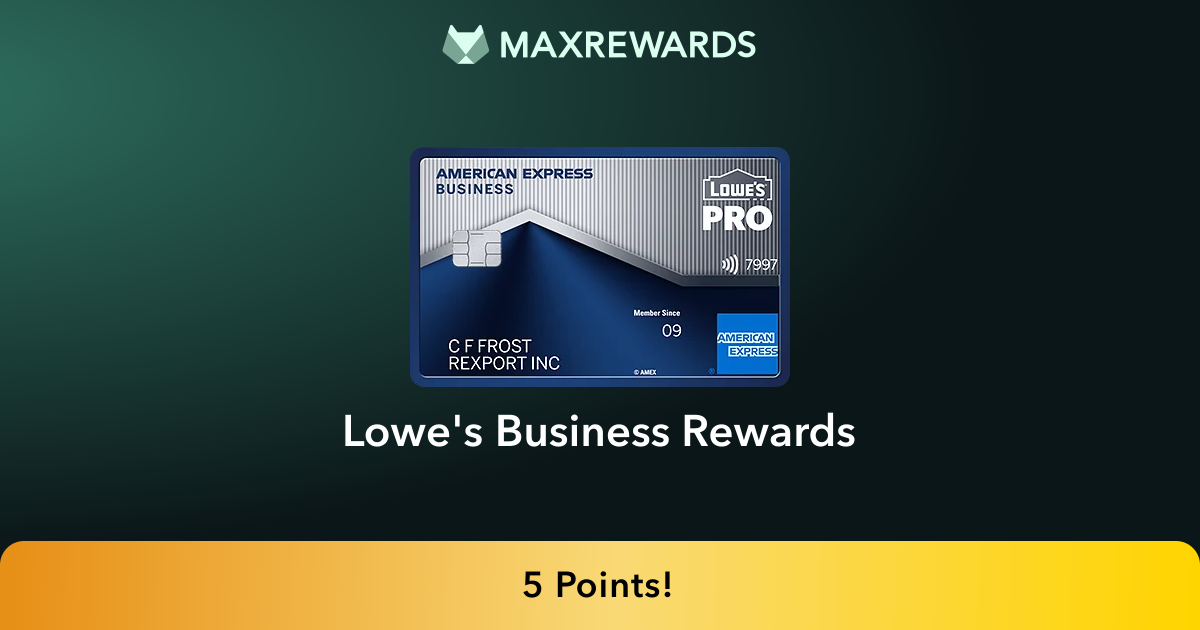 Lowe's Business Rewards Review: Benefits | MaxRewards