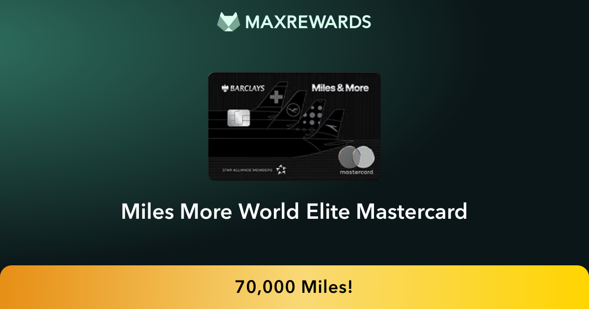 Miles & More® World Elite Mastercard® Review | MaxRewards