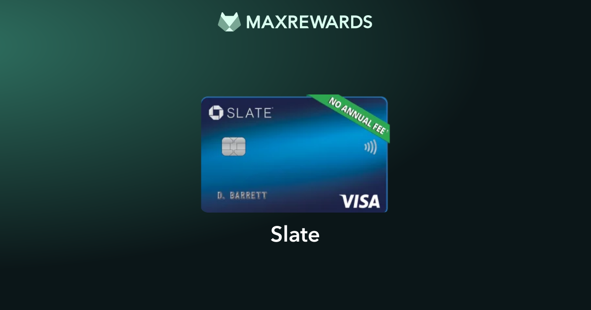 Slate® Review: Rewards, Benefits & Fees | MaxRewards