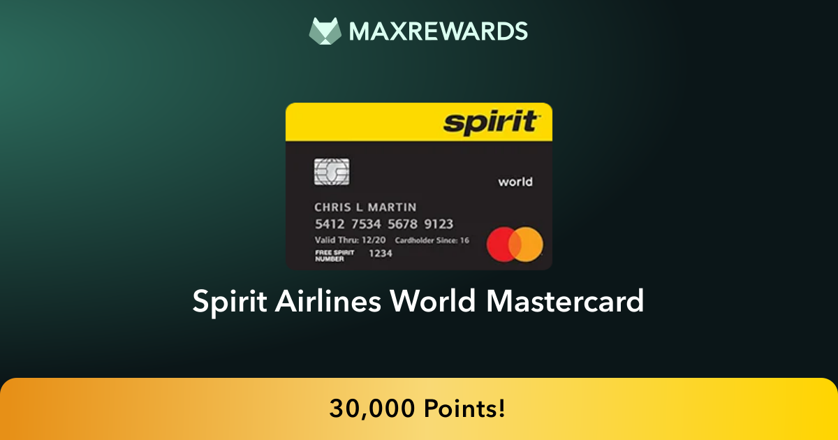 Spirit Airlines World Mastercard® Review | MaxRewards