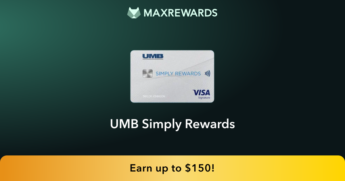 UMB Simply Rewards Review: Benefits | MaxRewards